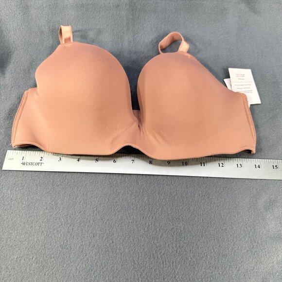Auden Womens Size 36DD Nursing Bra Lightly Lined Wireless 2 Way Straps Mauve New - Picture 9 of 14